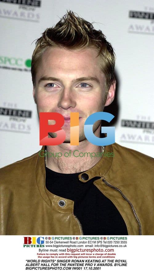 Ronan Keating at Pantene Pro V Awards