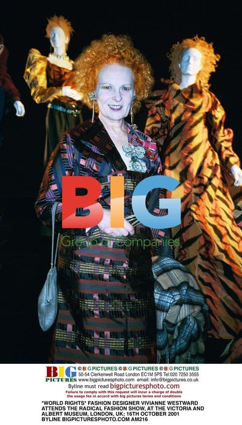 Fashion Designer Vivianne Westward at Radical Fashion Show