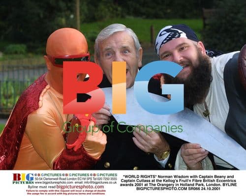 Norman Wisdom at Kellog's Fruit'n Fibre Awards