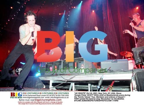 Scott Weiland at Family Values Tour