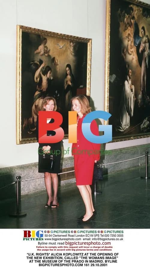 Alicia Koplowitz at Prado Museum Exhibition