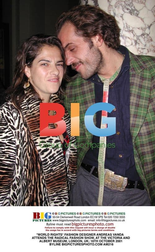 Andreas Vanda at Radical Fashion Show in London