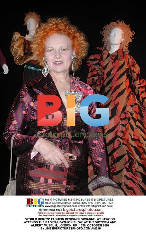 Vivianne Westwood at the Radical Fashion Show