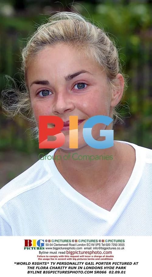 TV Personality Gail Porter at Flora Charity Run