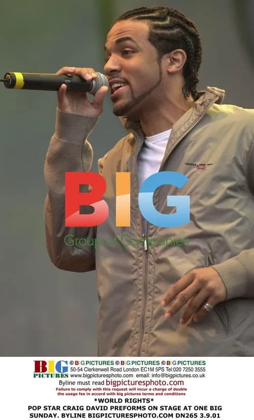 Craig David Performing at One Big Sunday