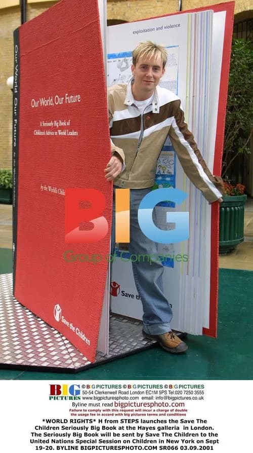 STEPS H launches Save The Children book