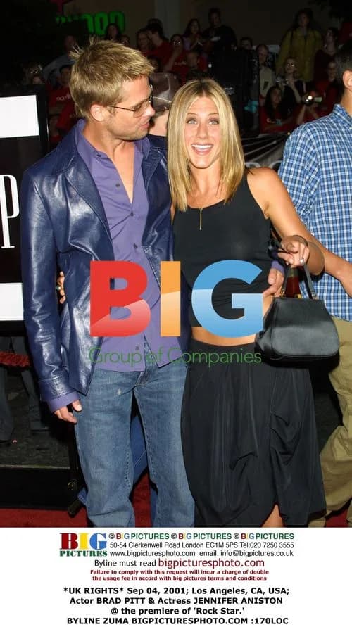 Brad Pitt & Jennifer Aniston @ 'Rock Star' Premiere