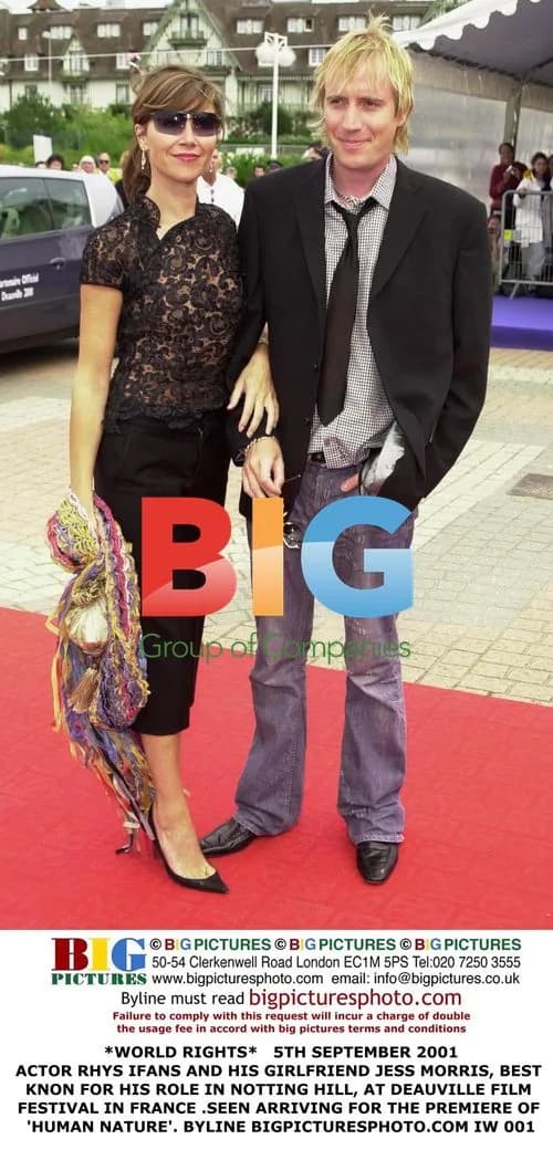 Rhys Ifans and Jess Morris at Deauville Film Festival