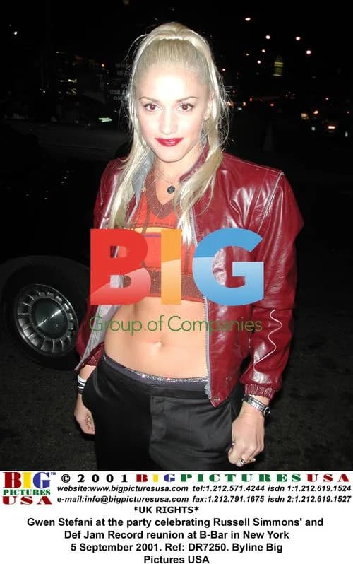 Gwen Stefani at Def Jam Reunion Party