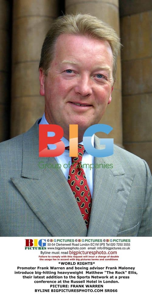 Heavyweight boxer Matthew "The Rock" Ellis