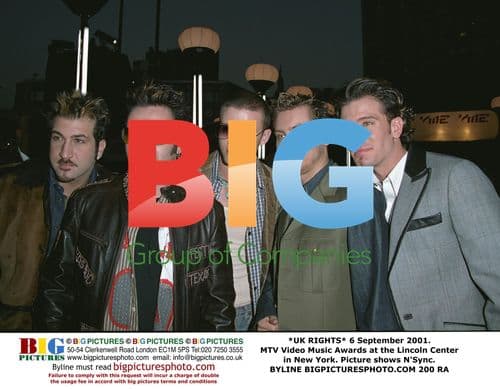 N'Sync at 2001 MTV Video Music Awards