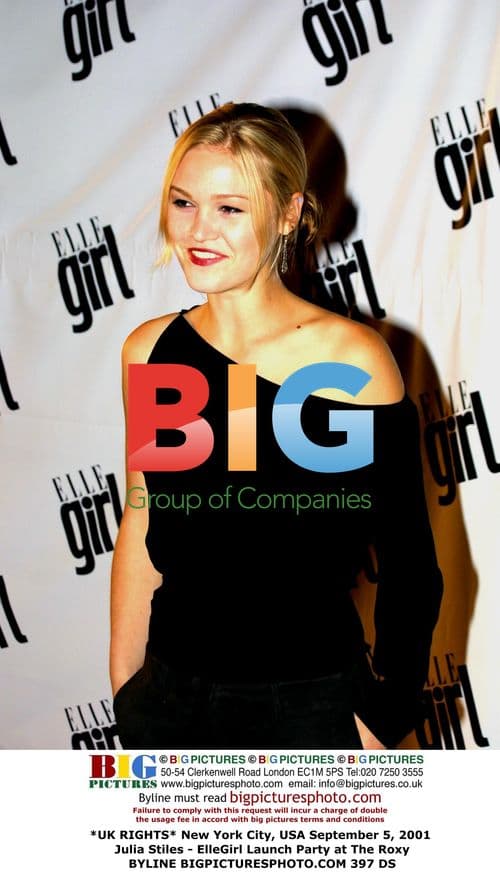 Julia Stiles at ElleGirl Launch Party