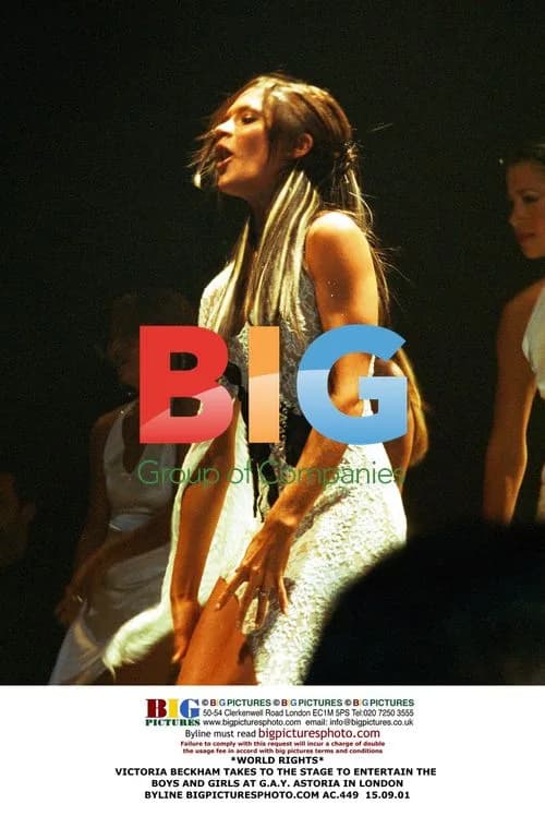 Victoria Beckham Performs at G.A.Y. Astoria