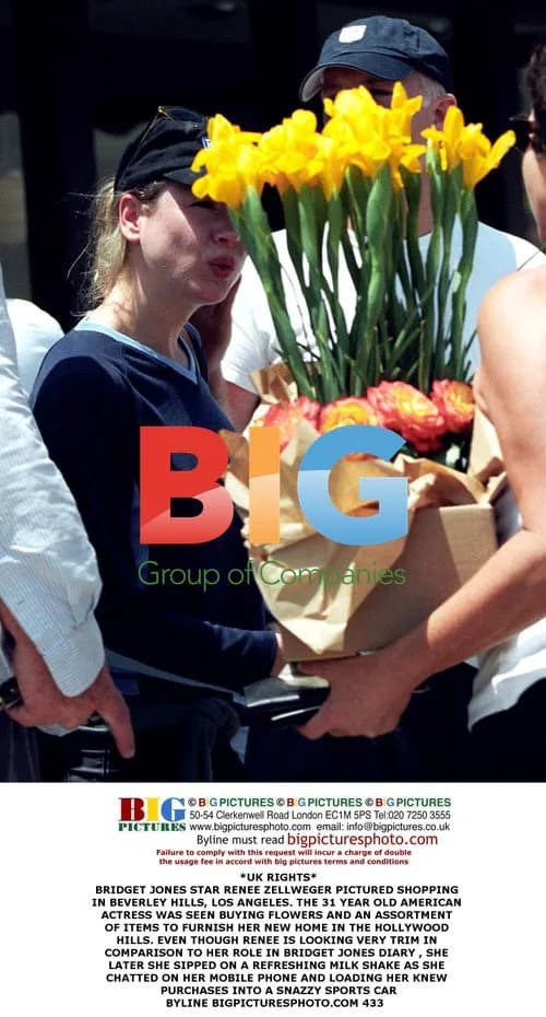 Renee Zellweger Shopping in Beverly Hills