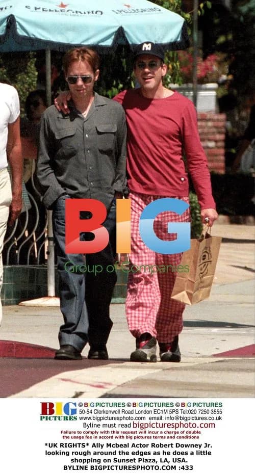 Robert Downey Jr. Shopping at Sunset Plaza, LA