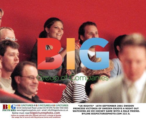 Princess Victoria Attends Ice Hockey Game