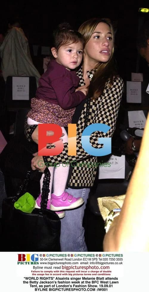Melanie Blatt at Betty Jackson's London Fashion Show
