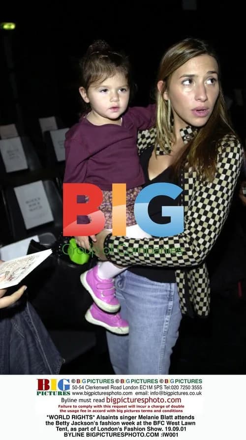 Melanie Blatt attends Betty Jackson's fashion show