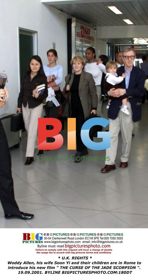 Woody Allen and Family in Rome