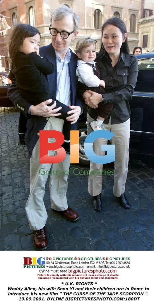 Woody Allen family in Rome