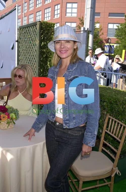 Kim Cattrall at US Open Men's Finals