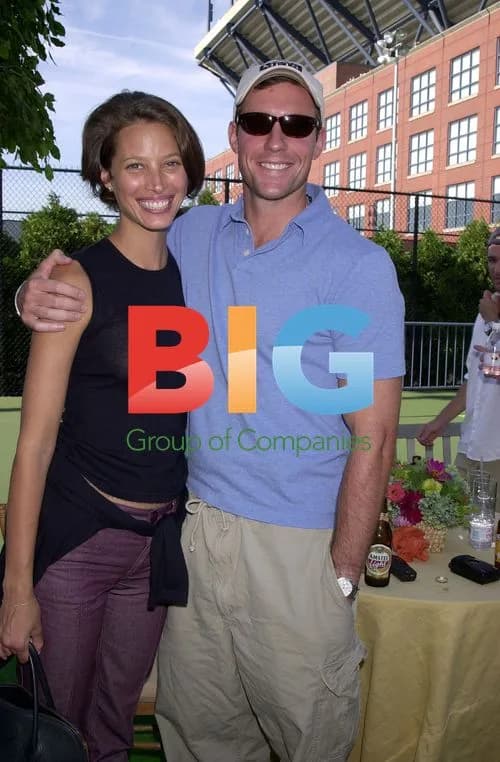 Christy Turlington & Ed Burns at US Open