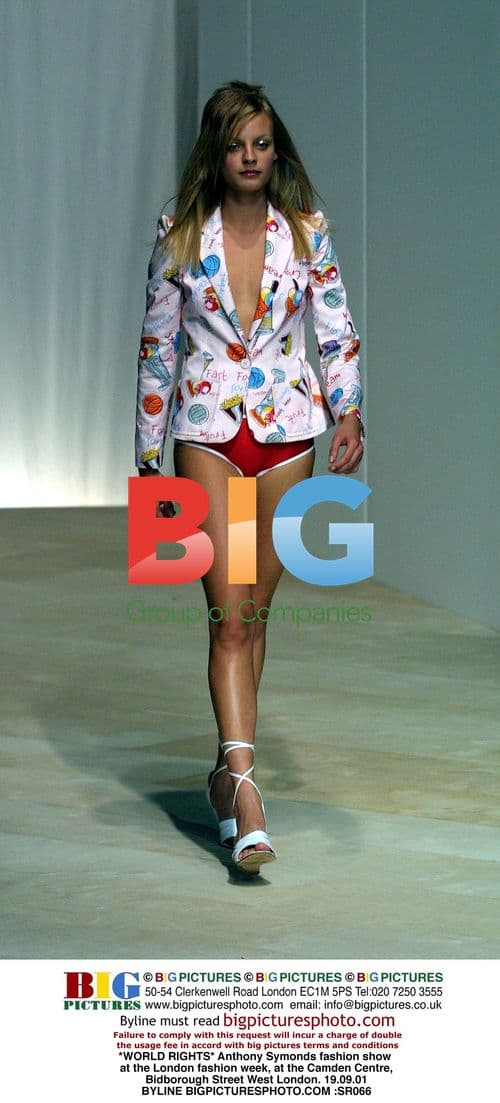 Anthony Symonds fashion show at London Fashion Week