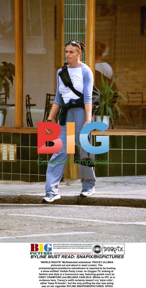 TRACEY ULLMAN seen out and about in London