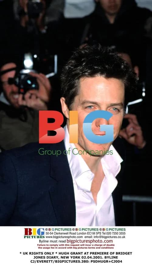 Hugh Grant at 'Bridget Jones Diary' Premiere