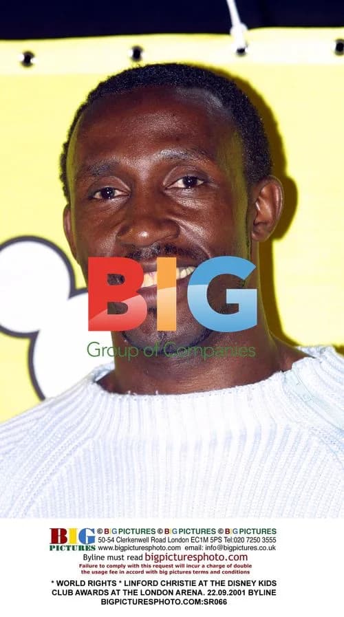 Linford Christie at Disney Kids Club Awards