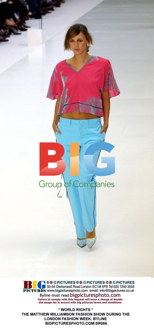 Matthew Williamson Fashion Show at London Fashion Week