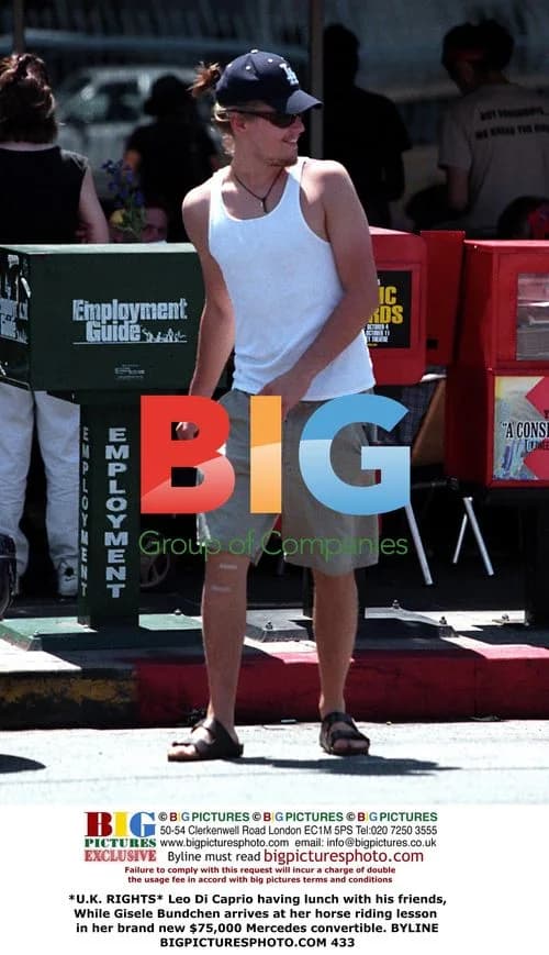 Leo DiCaprio Lunches, Gisele Arrives at Lesson