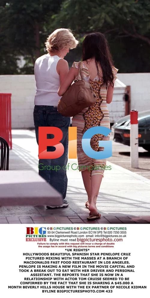 Penelope Cruz at McDonald's in LA