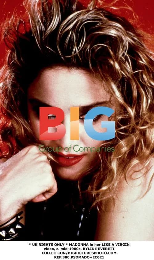 Madonna in LIKE A VIRGIN video