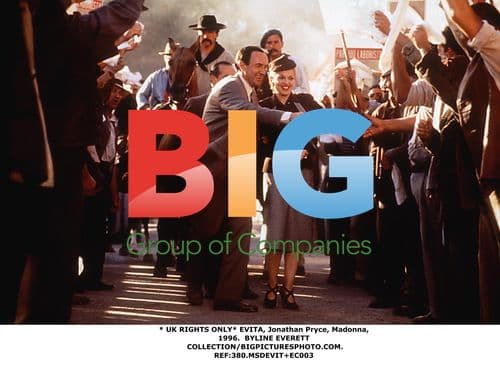 EVITA, Jonathan Pryce, Madonna