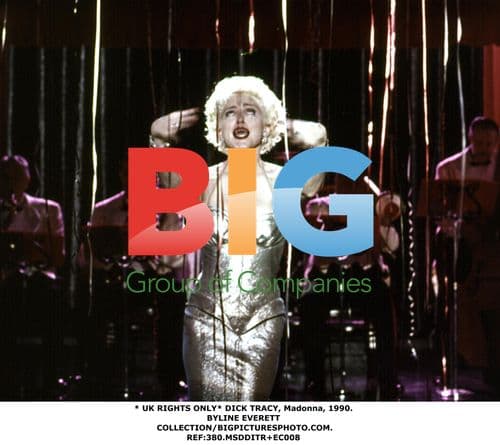 DICK TRACY & Madonna, 1990