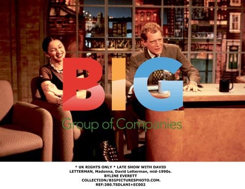 Madonna on the Late Show with David Letterman