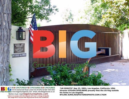 Steven Spielberg Proudly Flies US Flag