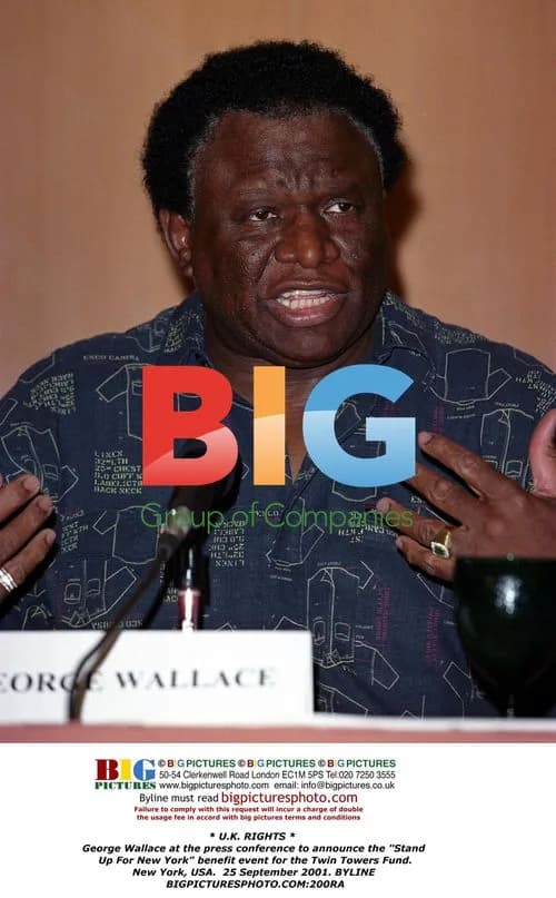 George Wallace at "Stand Up For New York" benefit presser