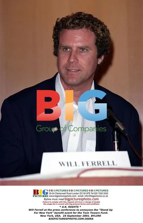 Will Ferrell at 'Stand Up For New York' press conference