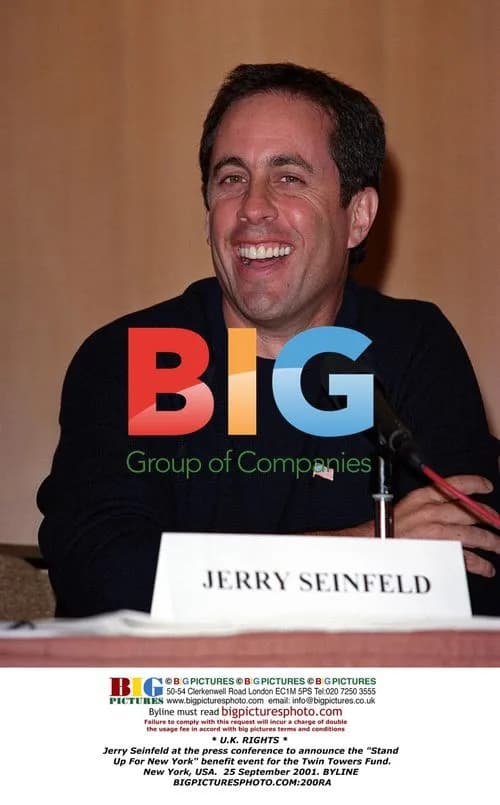 Jerry Seinfeld announces "Stand Up For New York" benefit