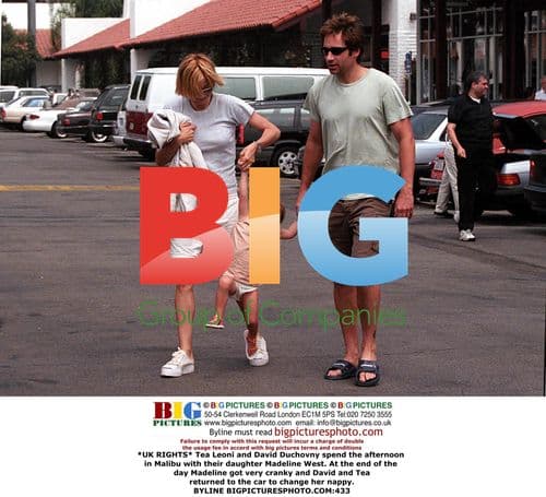 Tea Leoni and David Duchovny with daughter Madeline