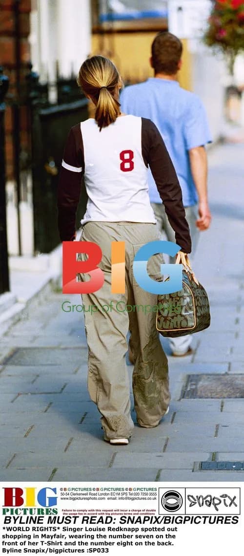 Louise Redknapp Spotted Shopping in Mayfair