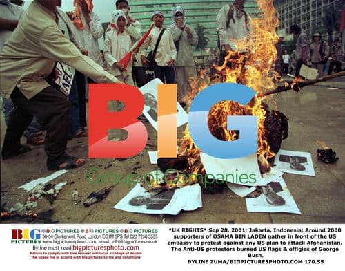 Protest Against US Attack on Afghanistan