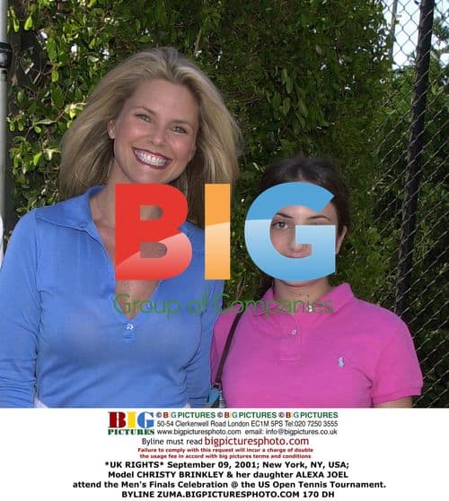 Christy Brinkley & Daughter Alexa Joel at US Open