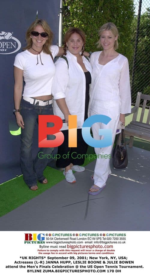 Actresses at US Open Men's Finals