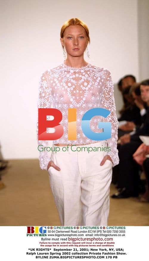 Ralph Lauren Spring 2002 Private Fashion Show