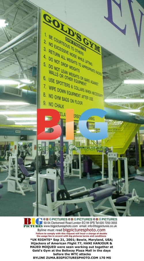Hijackers of American Flight 77 Seen at Gym