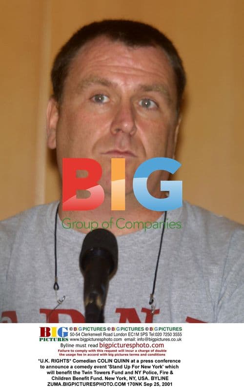 Colin Quinn at Benefit Press Conference