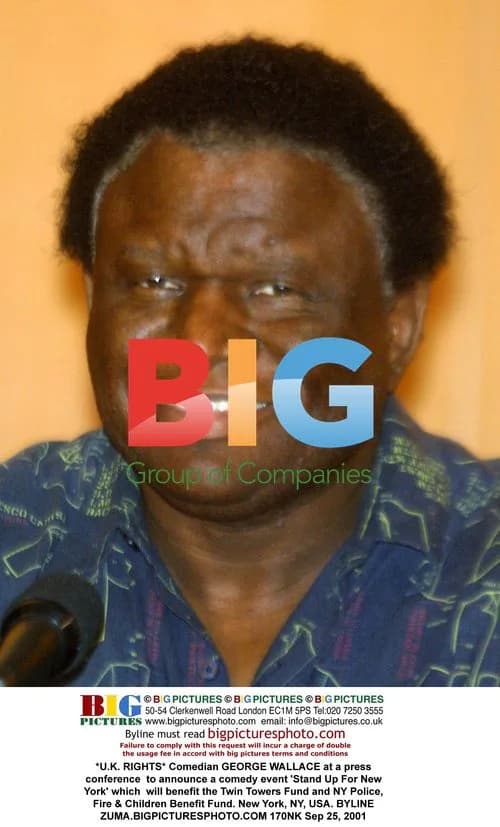 Comedian George Wallace at NYC Charity Event